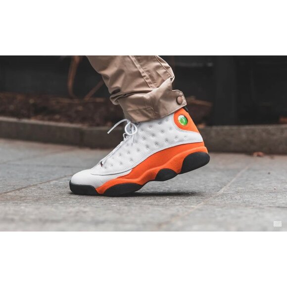 Air Jordan Retro 13 Starfish Men’s Sneakers Size 8.5 - Picture 10 of 16